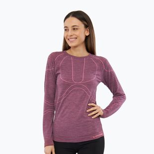 Women's thermal active sweatshirt Viking Lan Pro claret/light pink