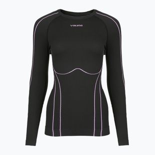 Women's thermal longsleeve Viking Etna 2.0 black/purple