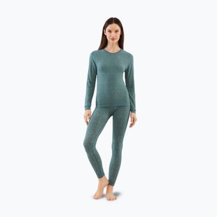 Women's thermal underwear set Viking Sigrid green