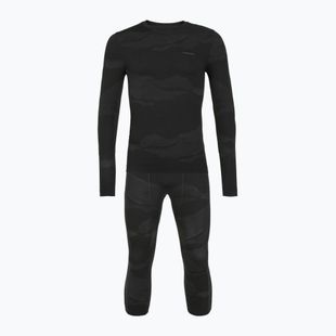 Men's thermal underwear set Viking Gasher 3/4 black