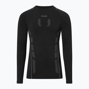 Men's thermal longsleeve Viking Eiger 2.0 black/grey