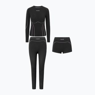 Women's thermal underwear set Viking Eiger 2.0 black/purple