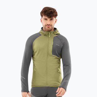 Men's trekking sweatshirt Viking Birger Hoodie olive/dark grey