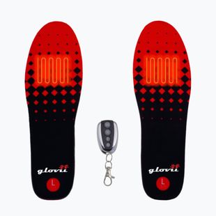 Glovii GW2 heated ski boot inserts with remote control black