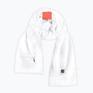 Glovii GA1W heated scarf white