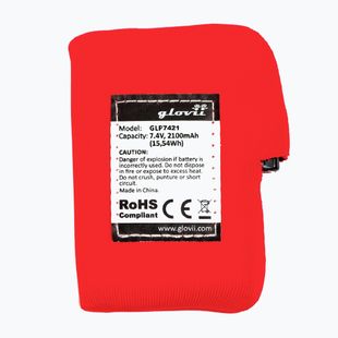 Battery for Glovii heated gloves and caps GLP7421 red
