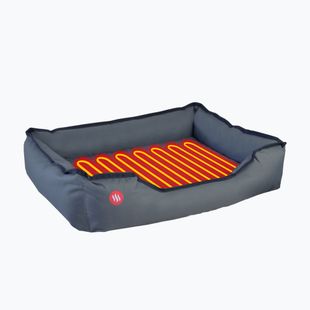 Glovii GPETB grey heated pet bed