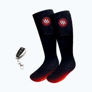 Glovii GQ2 heated socks with remote control black