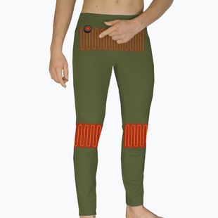 Glovii GP1C green heated trousers