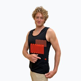 Glovii GV2 heated waistcoat black