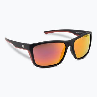 GOG Levante matt black/red/polychromatic red sunglasses