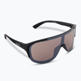 GOG Medusa matt black/silver/silver mirror sunglasses