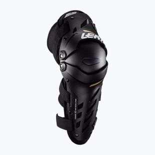 Children's cycling knee and shin guards Leatt Dual Axis black