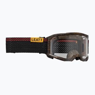 Leatt Velocity 4.0 MTB X-Flow timber/clear cycling goggles