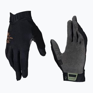 Leatt MTB 1.0 GripR stealth women's cycling gloves