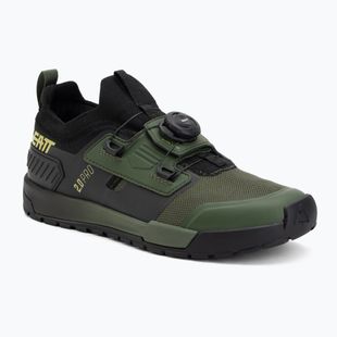 Men's cycling platform shoes Leatt ProFlat 2.0 spinach