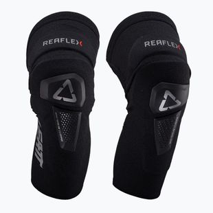 Leatt ReaFlex Hybrid Pro knee and tibia protectors black