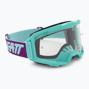 Leatt Vizion 2.5 aqua/clear cycling goggles