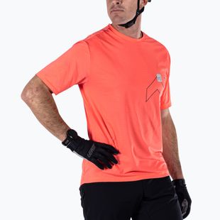 Men's cycling jersey Leatt MTB Trail 1.0 X-Flow neon