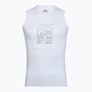 Men's cycling jersey Leatt Sleeveless Base white