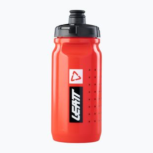 Leatt DuoValve 600ml fire bicycle bottle