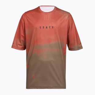 Men's cycling jersey Leatt MTB Gravity 4.0 dusty red