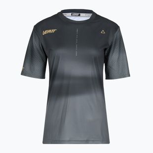 Women's cycling jersey Leatt MTB Trail 3.0 ghost black