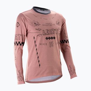 Women's cycling longsleeve Leatt MTB Gravity 3.0 W dusty pink