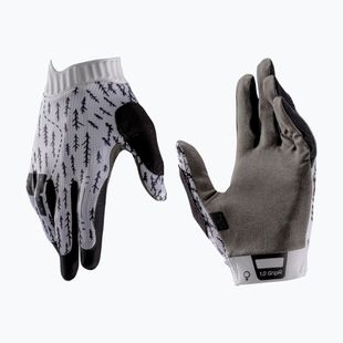 Women's cycling gloves Leatt MTB 1.0 GripR trails white