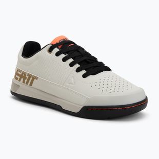 Women's cycling platform shoes Leatt Flat 2.0 W cream white