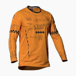 Children's cycling longsleeve Leatt MTB Gravity 3.0 JR lager yellow