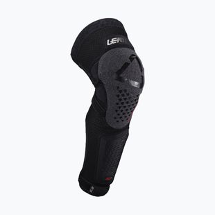 Children's cycling knee and shin guards Leatt 3DF 5.0 Evo EXT black