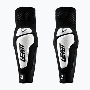 Leatt 3DF 6.0 white/black bike elbow protectors