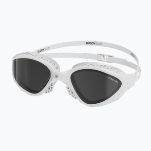 Swim goggles BuddySwim Ozean white / smoke
