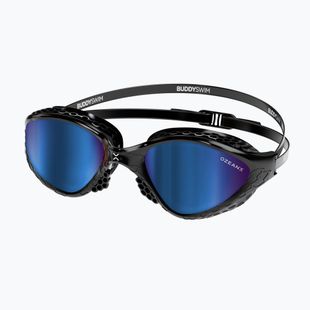 Swim goggles BuddySwim OzeanX Mirror black / blue