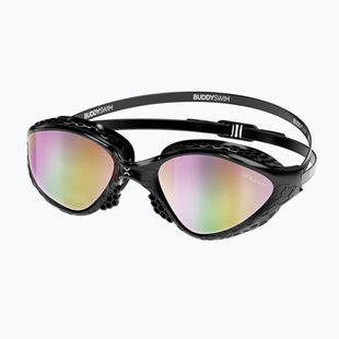 Swim goggles BuddySwim OzeanX Mirror black / iridium