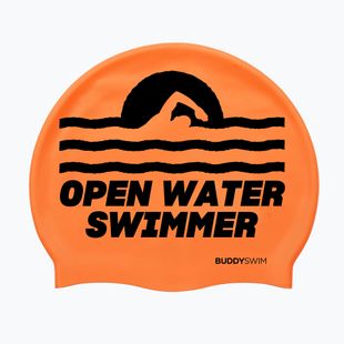 Swim cap BuddySwim OWS Silicone orange