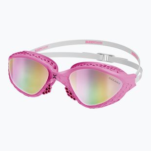 Swim goggles BuddySwim OzeanX Mirror pink/white/ iridium