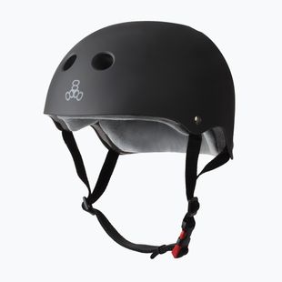 Triple Eight The Certified Sweatsaver helmet black matte