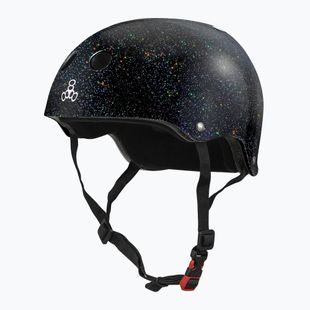 Triple Eight The Certified Sweatsaver black glitter helmet