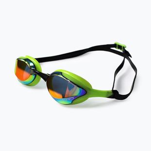 Swimming goggles ZONE3 Volare Streamline Racing lime/black