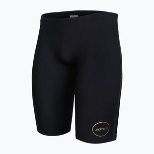 Men's swim jammers ZONE3 FINA Approved Performance Gold black/gold