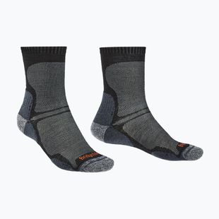 Men's trekking socks Bridgedale Hike Ultralight Performance Crew black