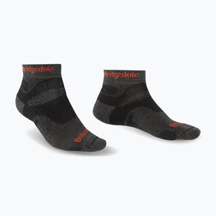 Men's trekking socks Bridgedale Hike Midweight Performance Ankle graphite/orange
