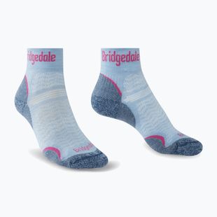 Women's trekking socks Bridgedale Hike Ultralight Performance Ankle blue