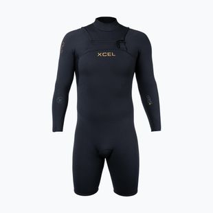 Men's swimming wetsuit Xcel Comp+ Spring 2/1,5 mm LS black