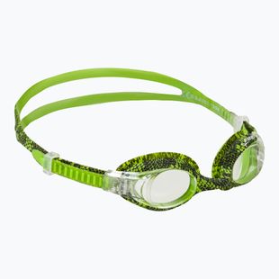 FINIS Adventure green snake swimming goggles