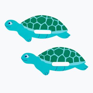 Children's swimming kickboard FINIS Floatie Friends Turtle blue/green