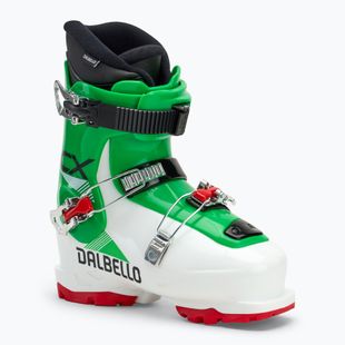 Children's ski boots Dalbello CX 3.0 Cabrio GW white/green race