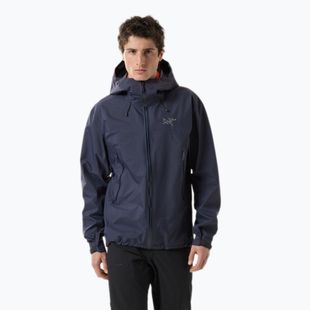 Men's Arc'teryx Beta SL rain jacket black sapphire